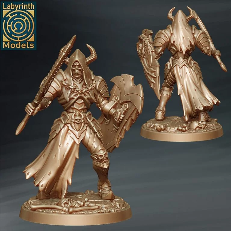 迷宫模型·吸血鬼系列Vol.3·3D打印模型|Labyrinth Models – Vampires Collection Vol 3 – 3D Print Model