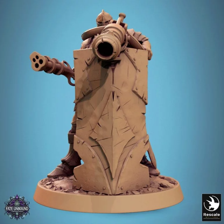 Rescale Miniatures 价值骑士模型 3D打印版|Rescale Miniatures – Knight of Valor Pack – 3D Print Model