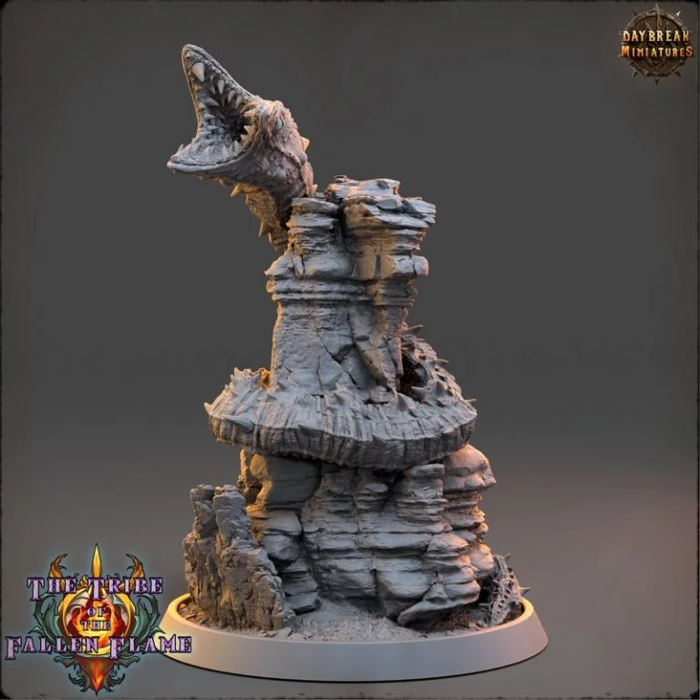 Daybreak Miniatures《堕落之焰部落》3D打印模型|Daybreak Miniatures – The Tribe of the Fallen Flame – 3D Print Model