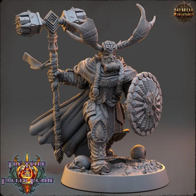 Daybreak Miniatures《堕落之焰部落》3D打印模型|Daybreak Miniatures – The Tribe of the Fallen Flame – 3D Print Model