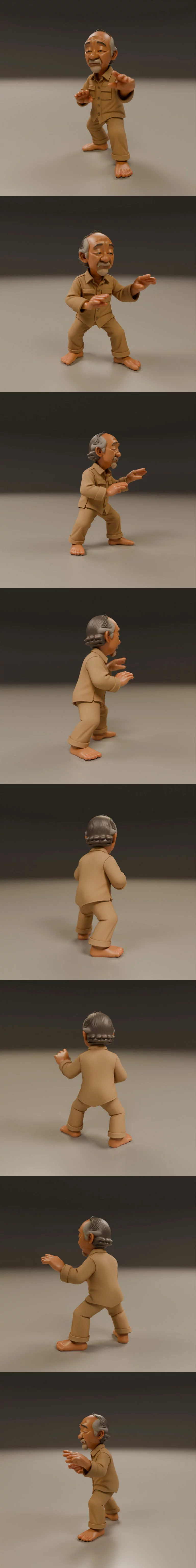 宫崎骏——精灵宝可梦3D打印模型|Miyagi – 3D Print Model