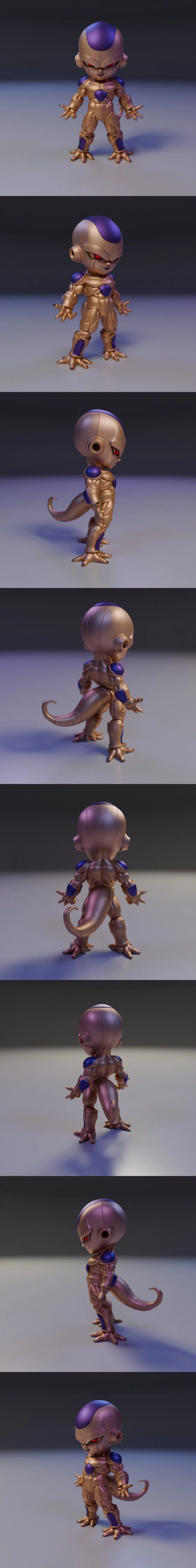 自由战士 3D打印模型|Freeza – 3D Print Model