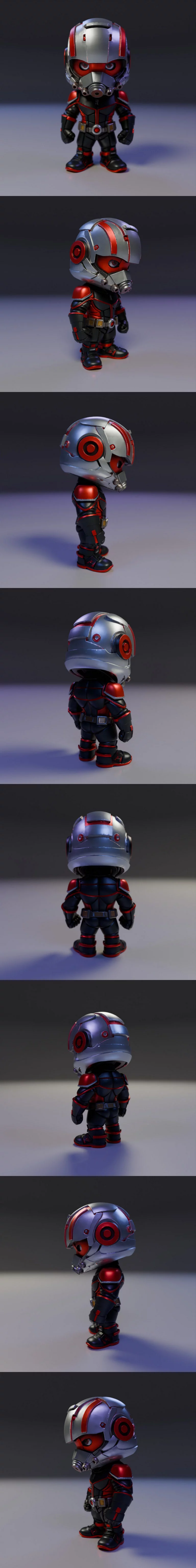蚁人萌系3D打印模型|Ant-Man Chibi – 3D Print Model