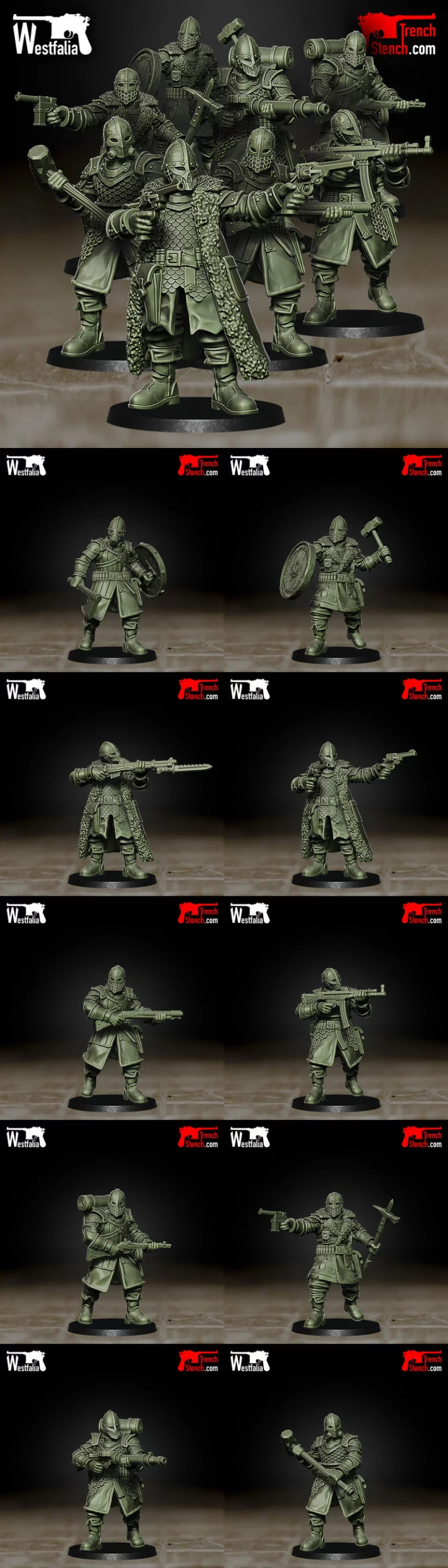 《树海之子——掠夺者 3D打印模型》|Children of Yggdrasil – Raiders – 3D Print Model