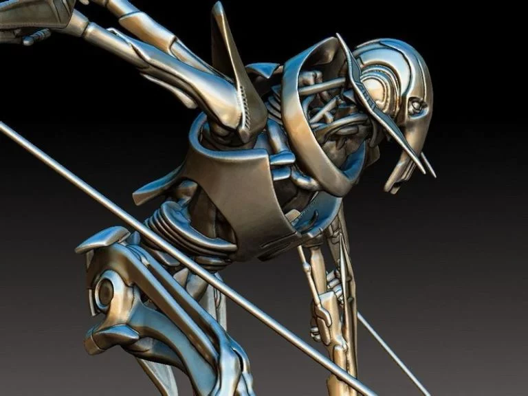 绝地危机 通用格里夫斯 3D打印模型|General Grievous STL 3D print model