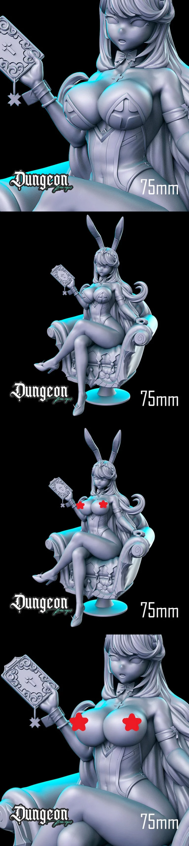 Mythra——3D打印动漫角色模型|Mythra – 3D Print Model