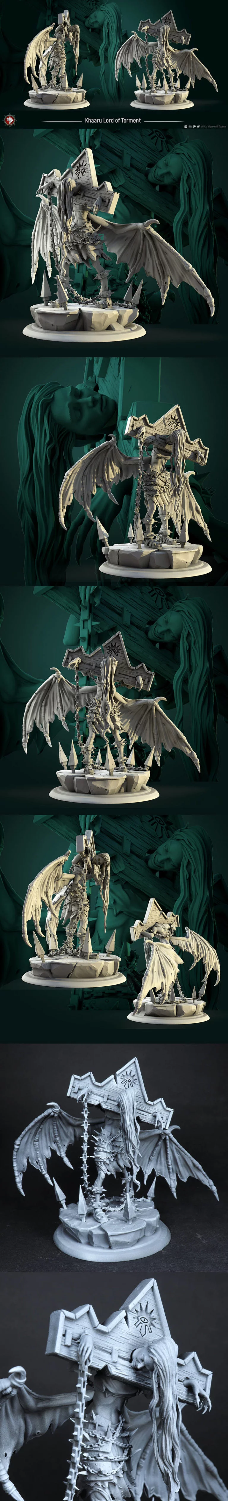 Khaaru—— torment 3D打印模型|Khaaru – Lord of Torment – 3D Print Model