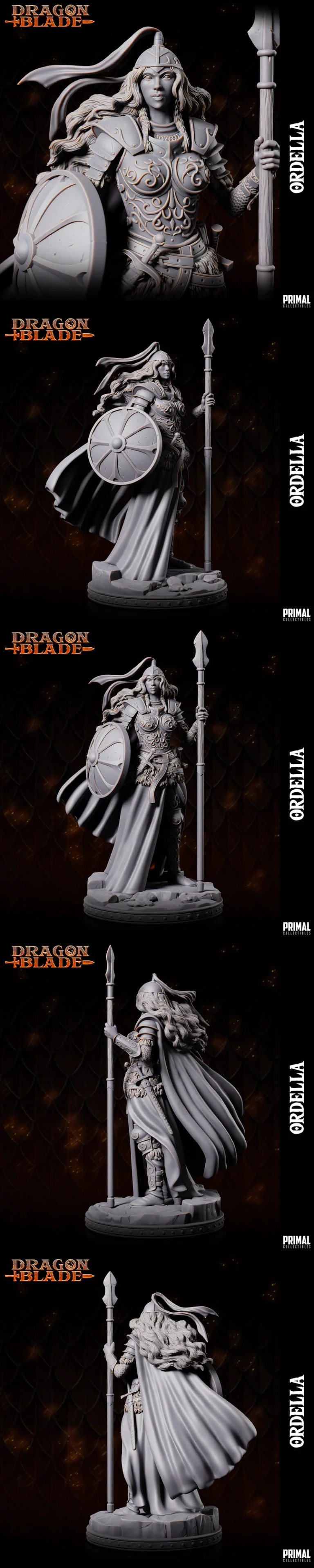 埃尔芙奥德蕾拉 3D打印模型|Elf Ordella – 3D Print Model