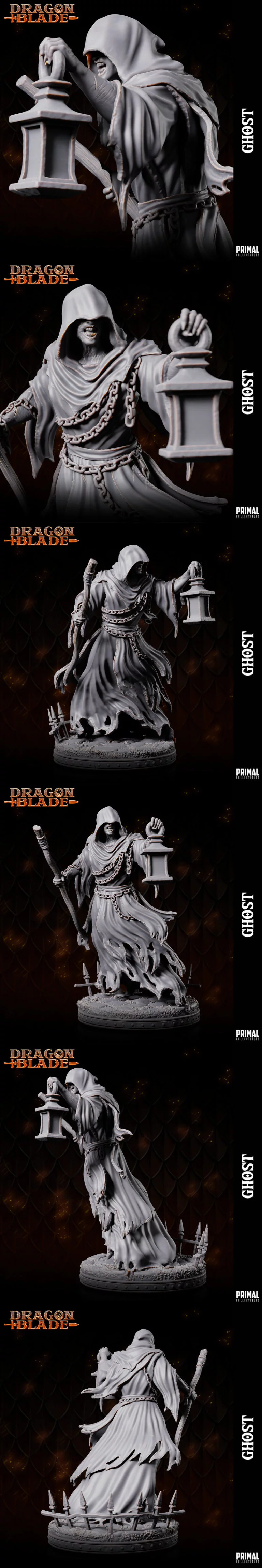 3D打印模型：怪物幽灵|Creature Ghost – 3D Print Model