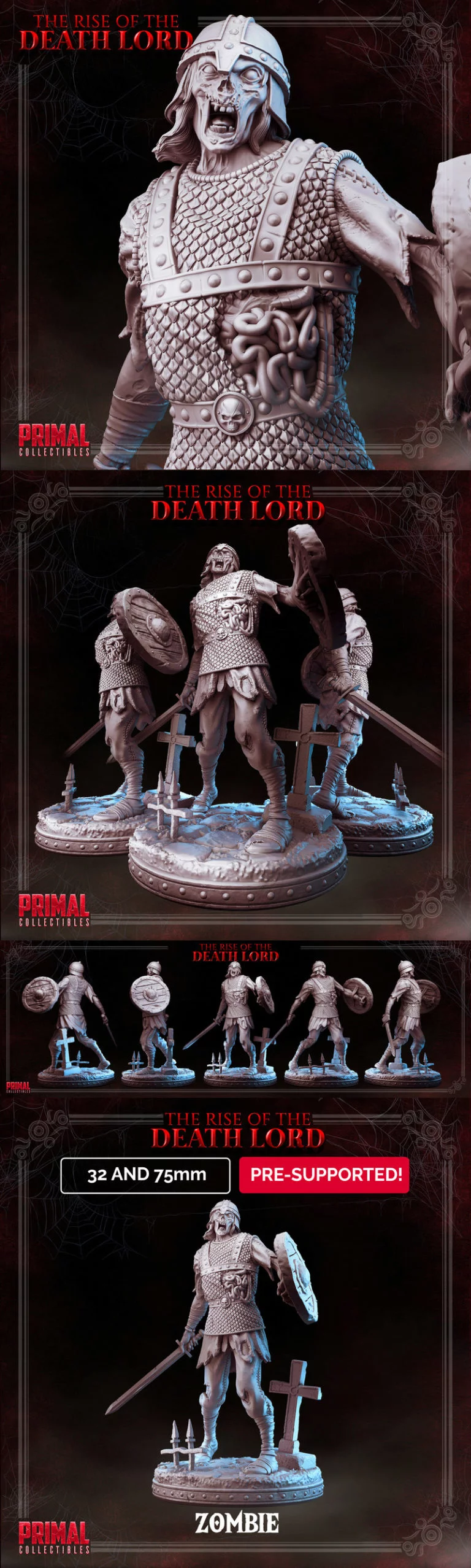 僵尸-3D打印模型|Zombie – 3D Print Model