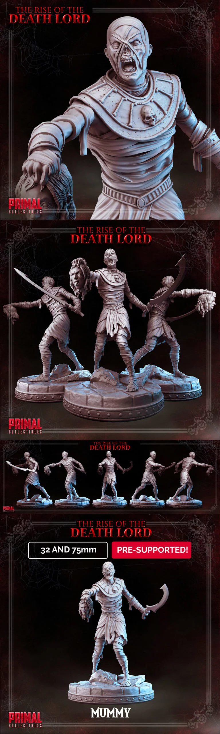 Mummy 3D打印模型|Mummy – 3D Print Model