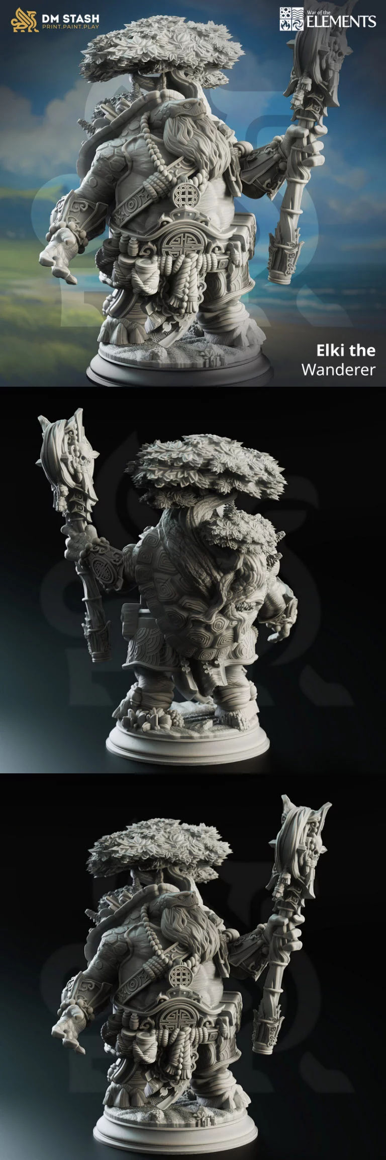 Elki的流浪之旅——3D打印模型|Elki the Wanderer – 3D Print Model