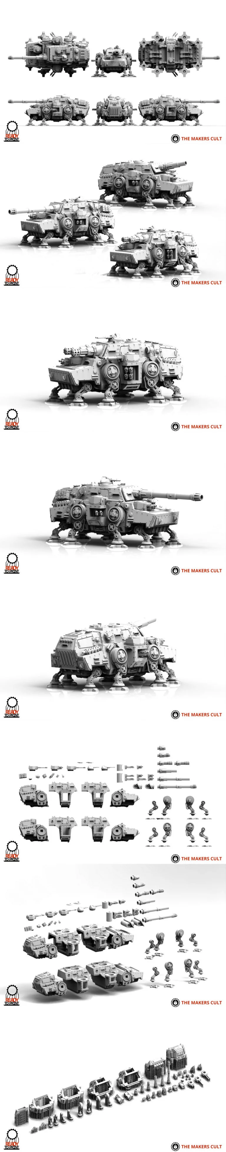 Valour Korps – Super Battle Walker – 3D Print Model