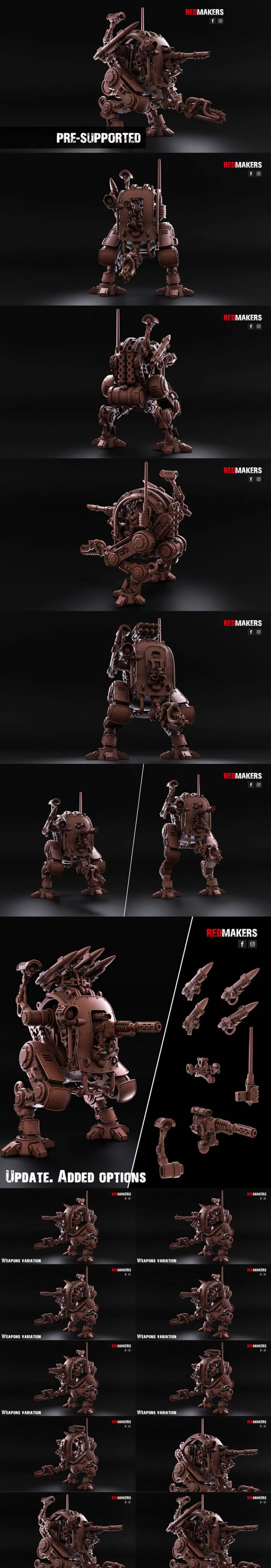 太阳能机械师——帝国力量3D打印模型|Solar Mech – Imperial Force – 3D Print Model