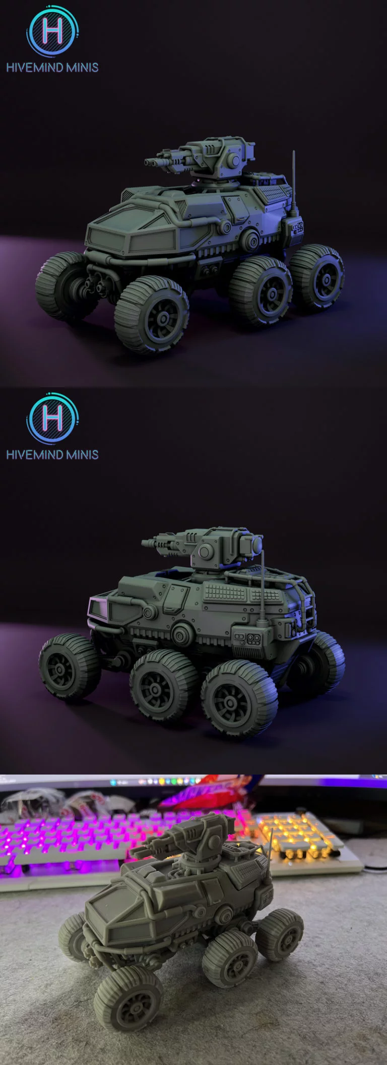Droidkyn探索者 3D打印模型|Droidkyn Explorer – 3D Print Model