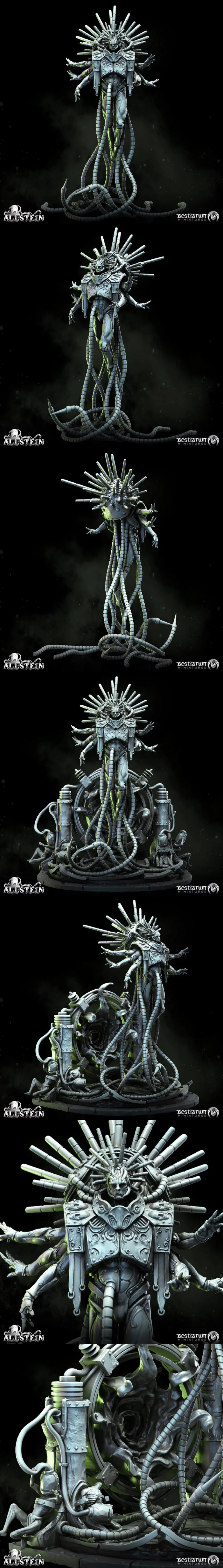 神机模型：3D打印动漫角色造型|Divine Machine – 3D Print Model