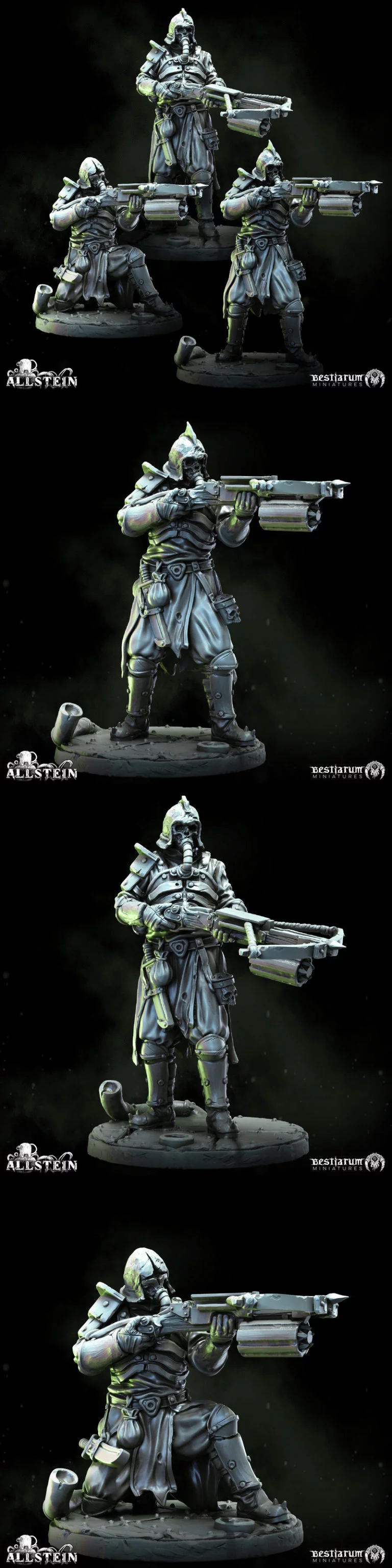 bane弩手x3 3D打印模型|Bane Crossbowmen x 3 – 3D Print Model