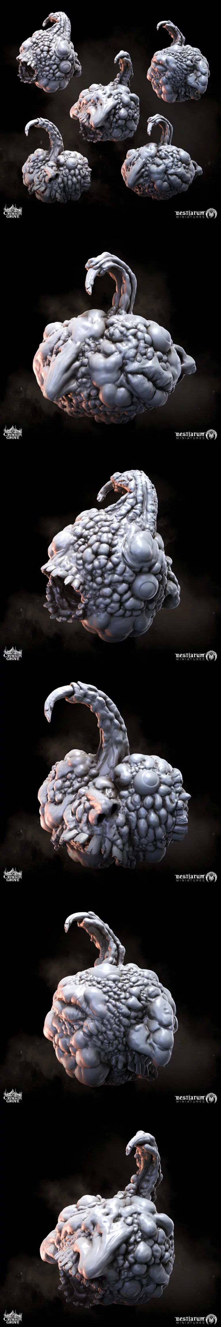 猩红果实 x 5 - 3D打印模型|The Crimson Fruit x 5 – 3D Print Model