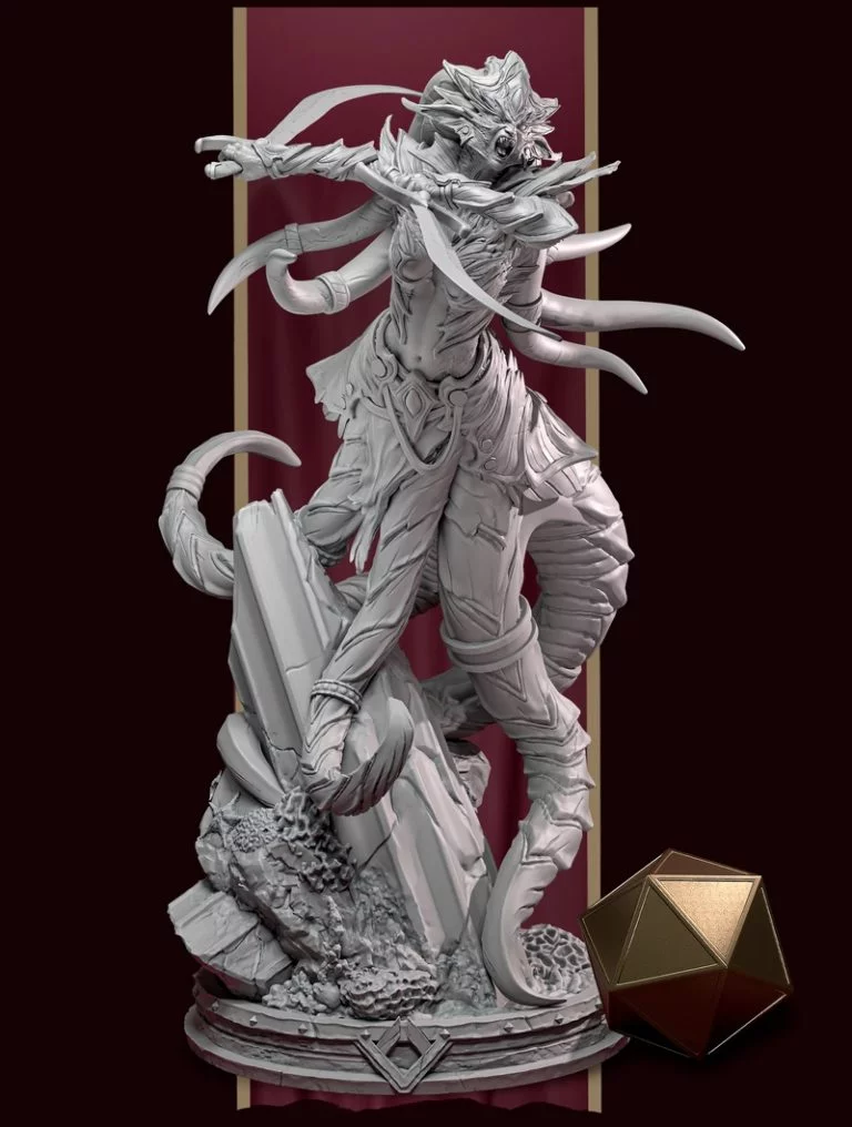 Queen Zyiara 3D打印模型|Queen Zyiara – 3D Print Model