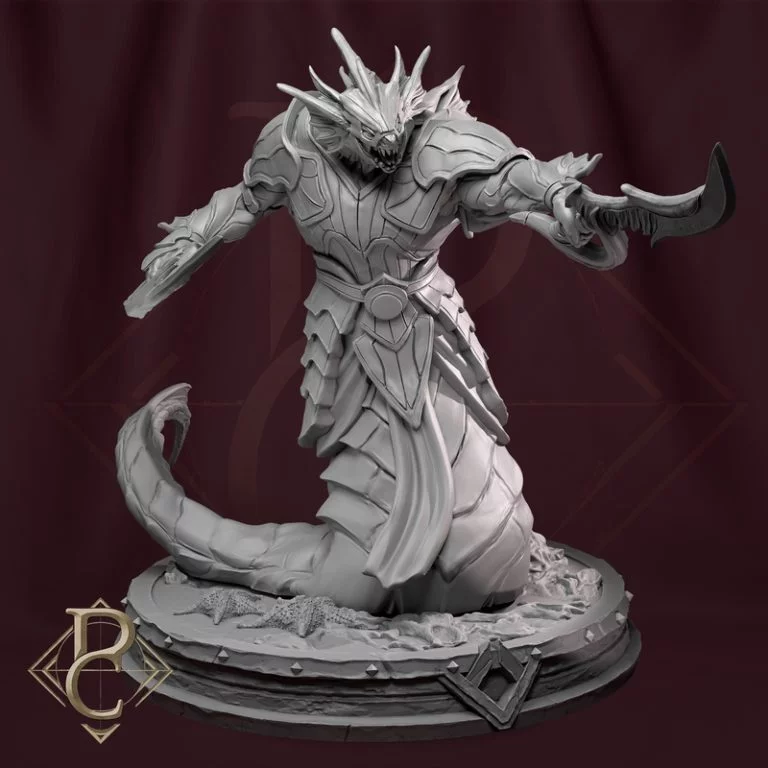 深海之王——3D打印模型|Champion of the Deep – 3D Print Model