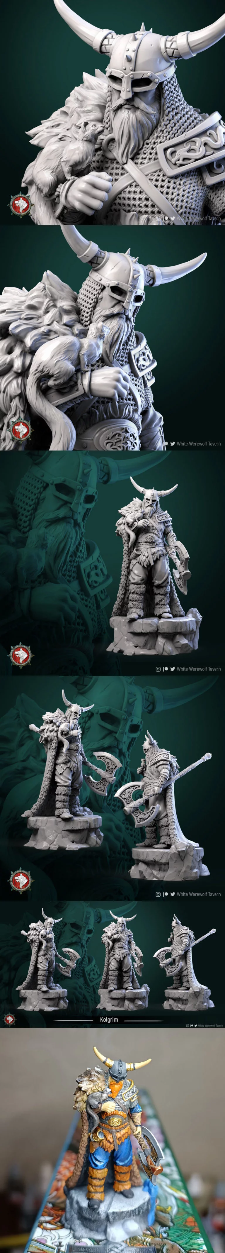 Kolgrim 3D打印模型|Kolgrim – 3D Print Model