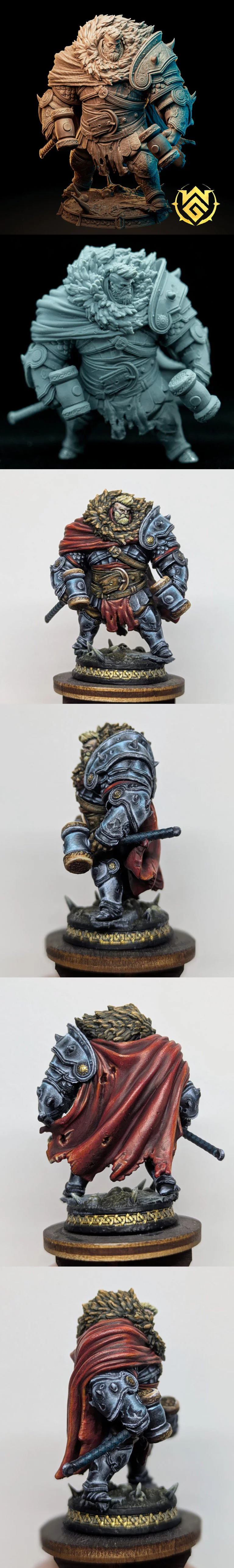 Hugo the Huge 3D打印模型|Hugo the Huge – 3D Print Model