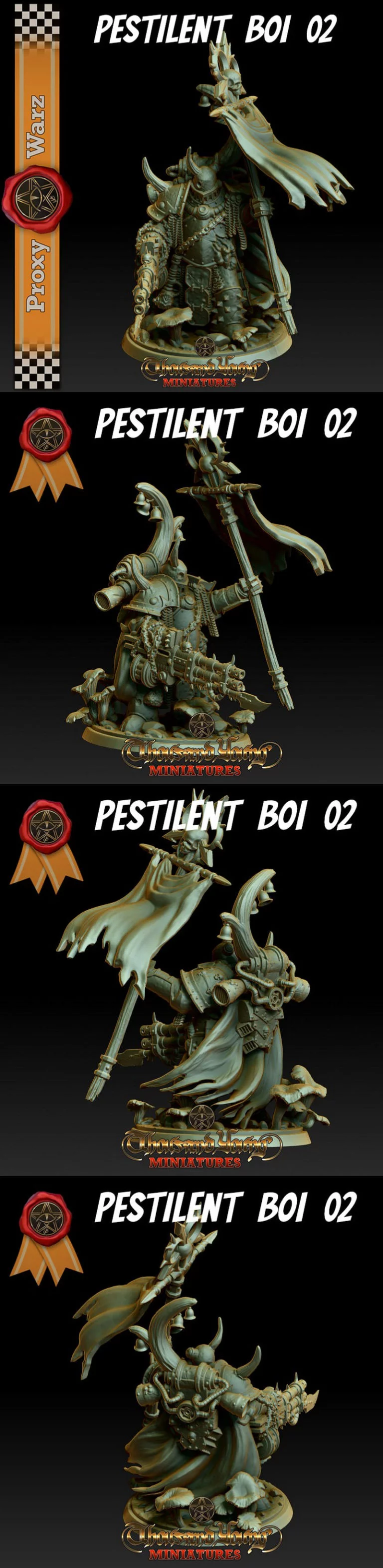 Pestilent Boi 02 3D打印模型|Pestilent Boi 02 – 3D Print Model