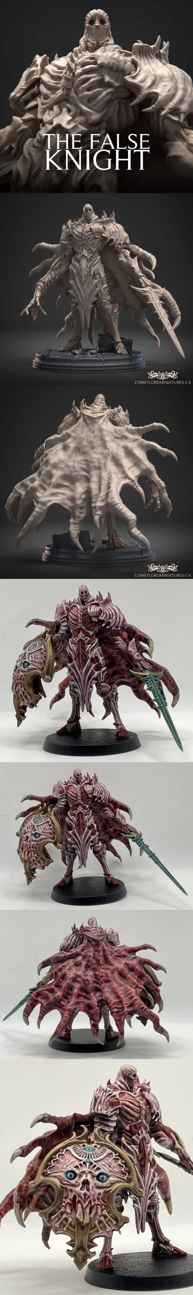 虚假骑士——3D打印模型|The False Knight – 3D Print Model