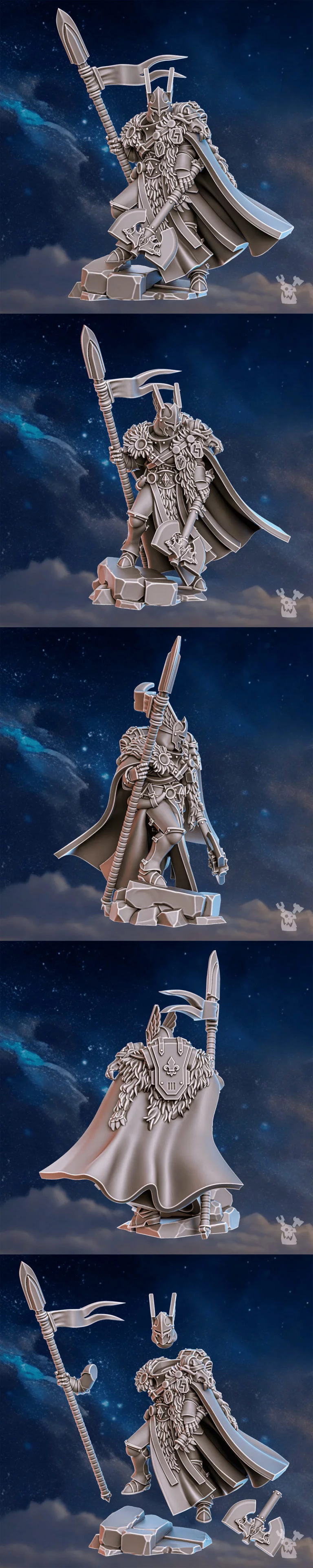 Tribe Warmaster Elza 3D打印模型|Tribe Warmaster Elza – 3D Print Model