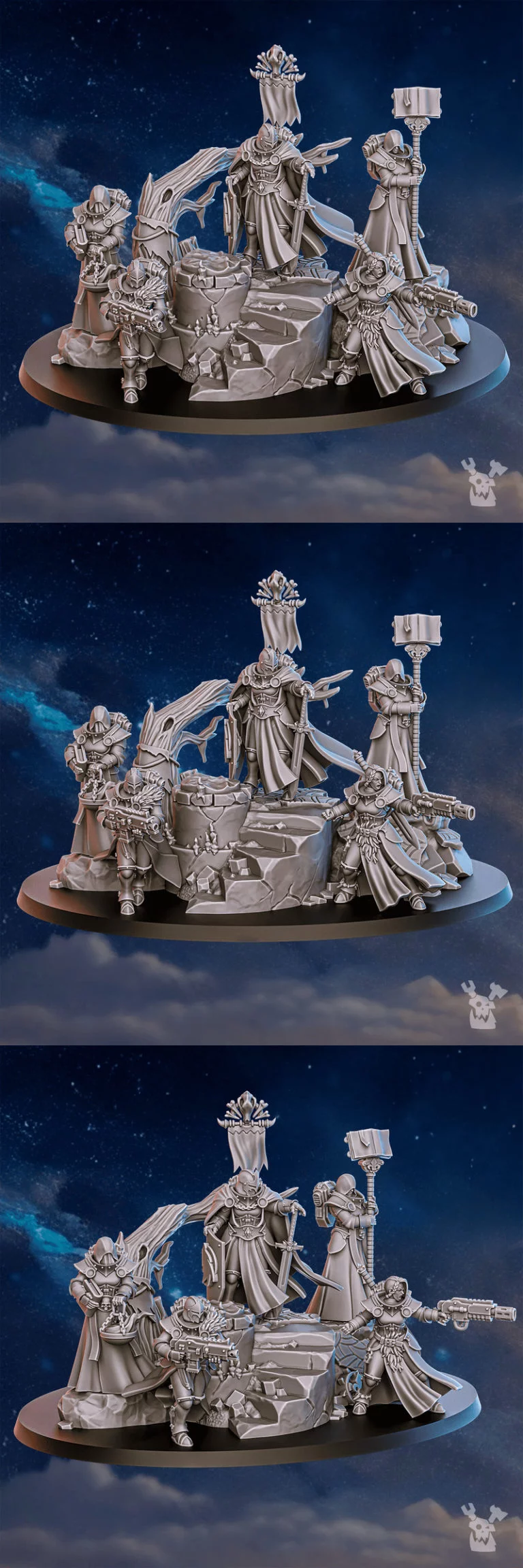 Frost Commune – 3D打印模型：冰雪公社系列角色模型|Frost Commune – 3D Print Model