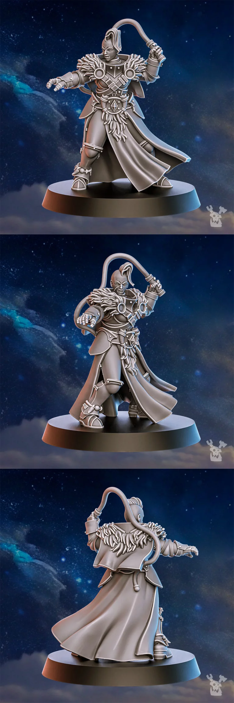 黑隐部落 beastmaster 3D打印模型|Blackhide Tribe Beastmaster – 3D Print Model