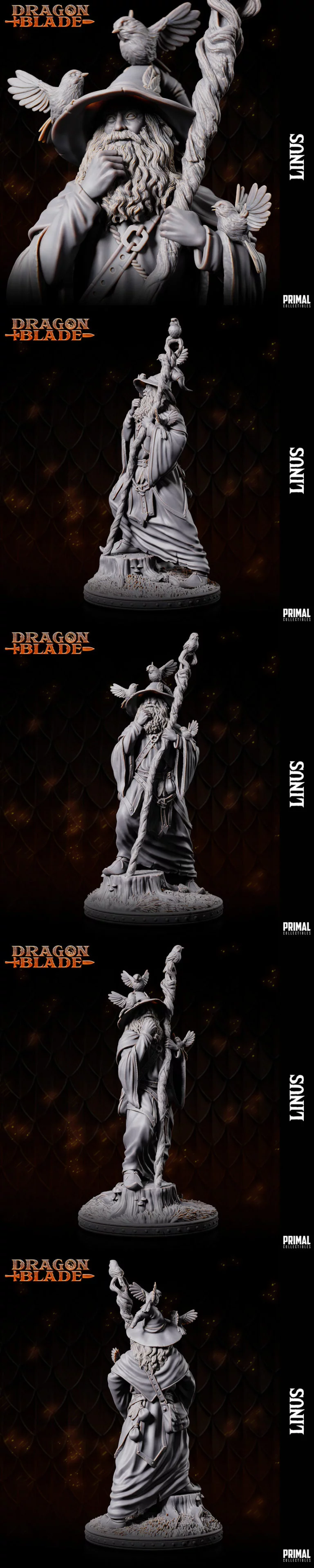 魔法奇旅·林努· marvelous·3D打印模型|Wizard – Linus the Marvelous – 3D Print Model