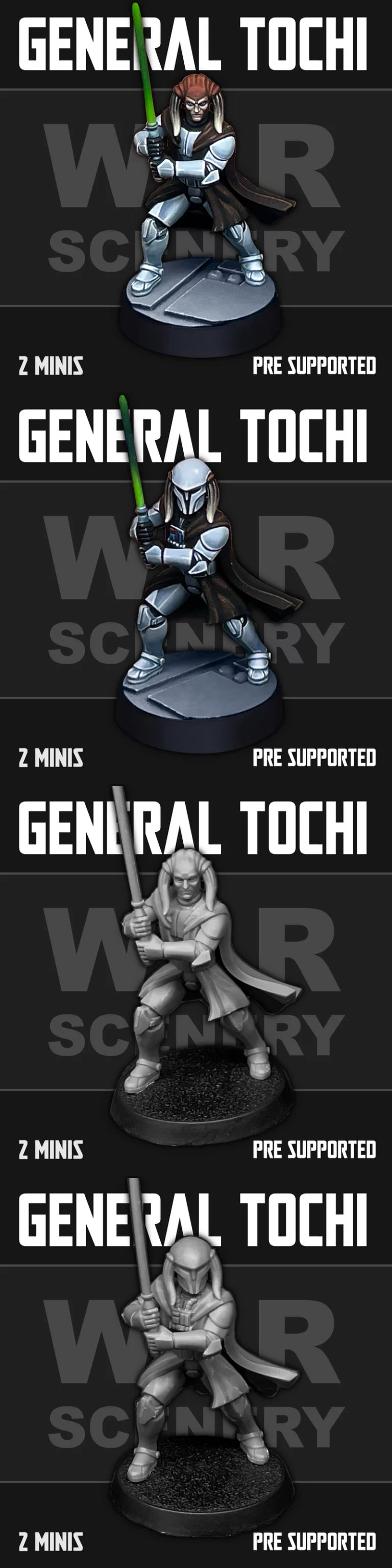 General Tochi - 3D打印模型：动漫角色立体造型|General Tochi – 3D Print Model