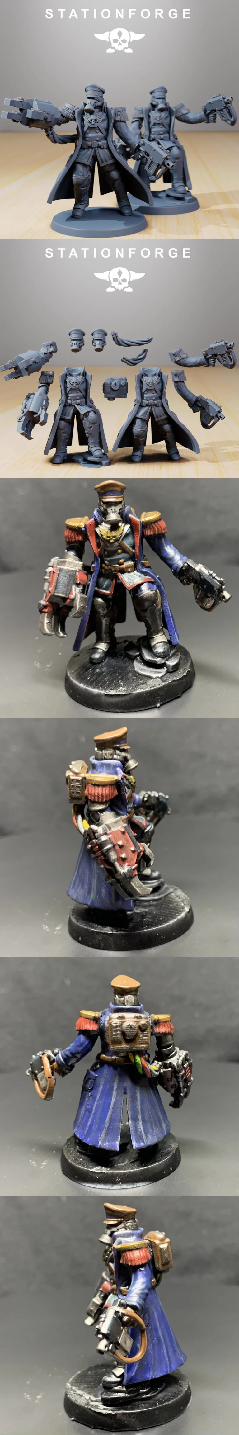 GrimGuard - 3D打印模型|GrimGuard – Officer – 3D Print Model