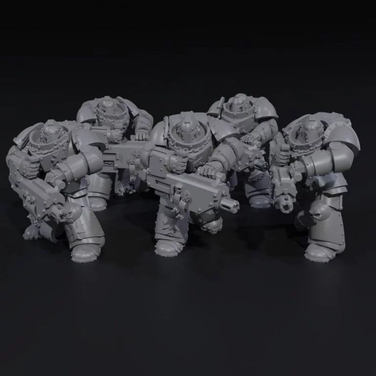 Heavy Dark Crusader Gunners – 3D Print Model