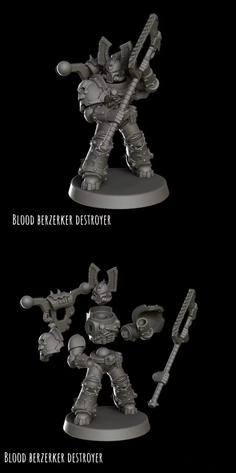 Blood Berzerker Destroyer – 3D Print Model