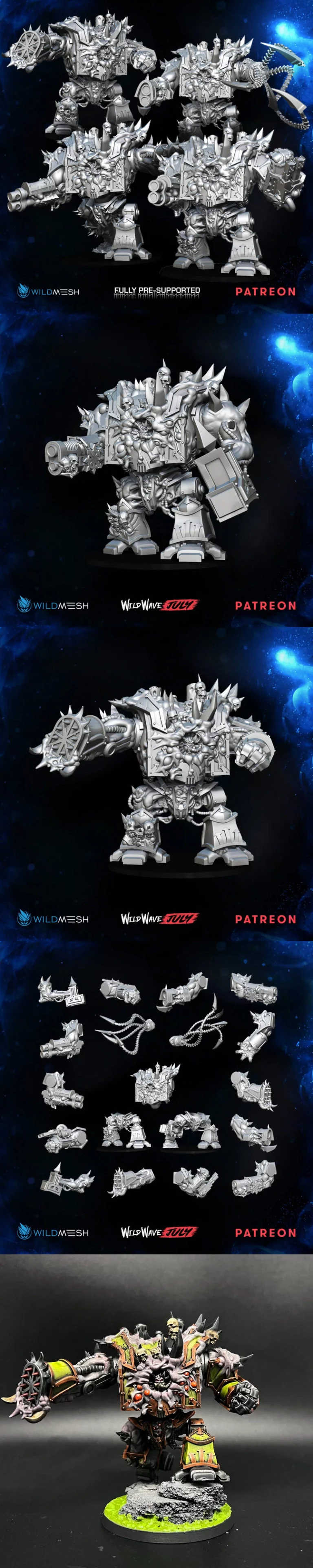 Chaos Juggernaut – 3D Print Model