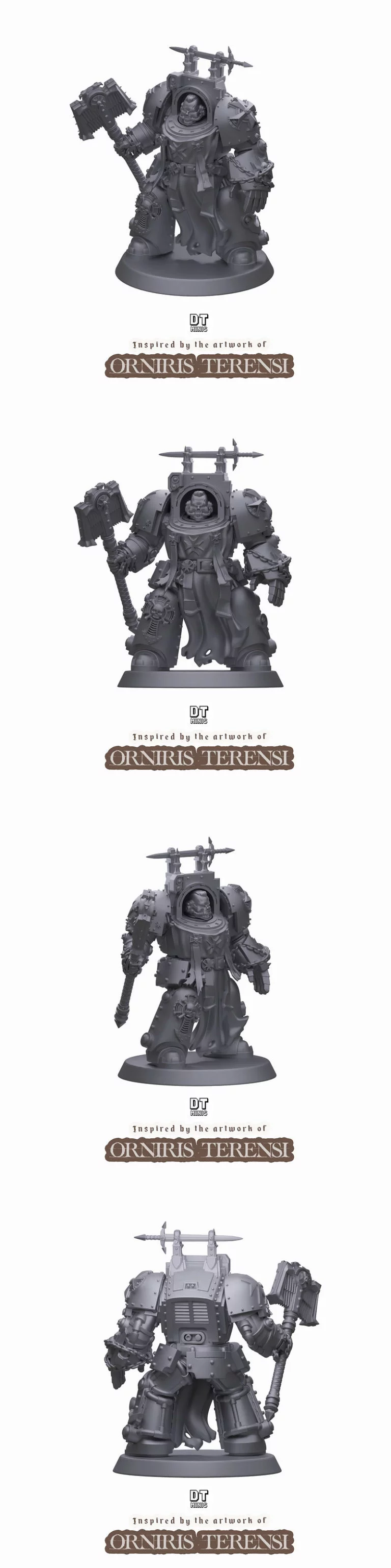 Chaplain Grigoris – 3D Print Model