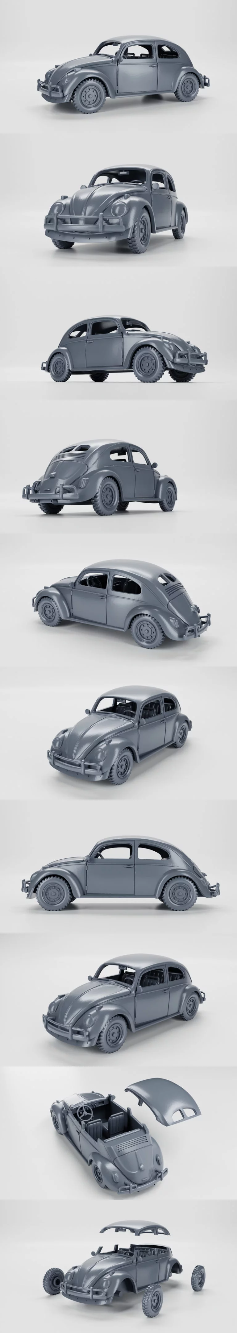 大众Type 82E（德国，二战）3D打印模型|Volkswagen Type 82E (Germany, WW2) – 3D Print Model