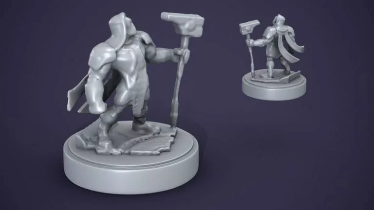 装饰与印刷测试模型：图示收藏系列之3D打印作品|Figures Collection for Decoration and Printing Test 3D print model