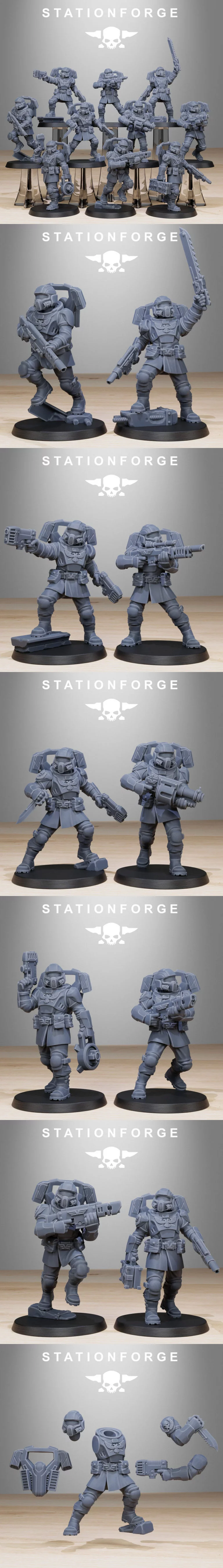 Vaskar Jump Squad 3D打印模型|Vaskar Jump Squad – 3D Print Model
