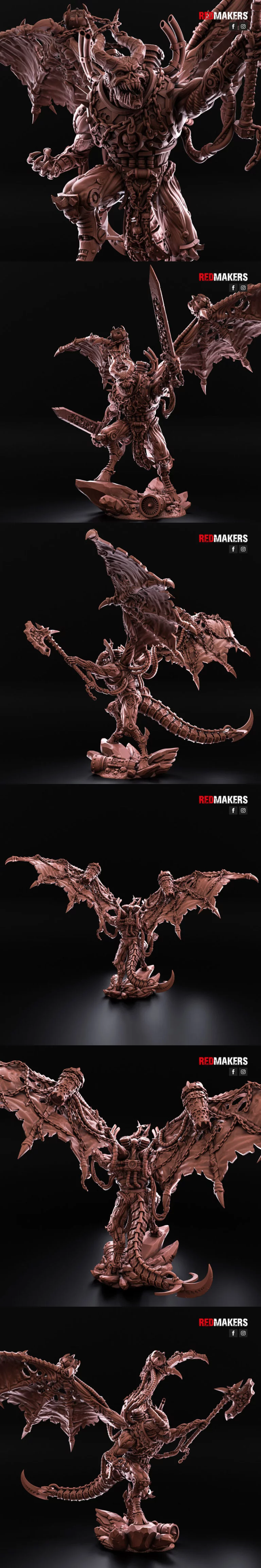 恶魔主宰——Doomlord 3D打印模型|Doomlord – Demons – 3D Print Model