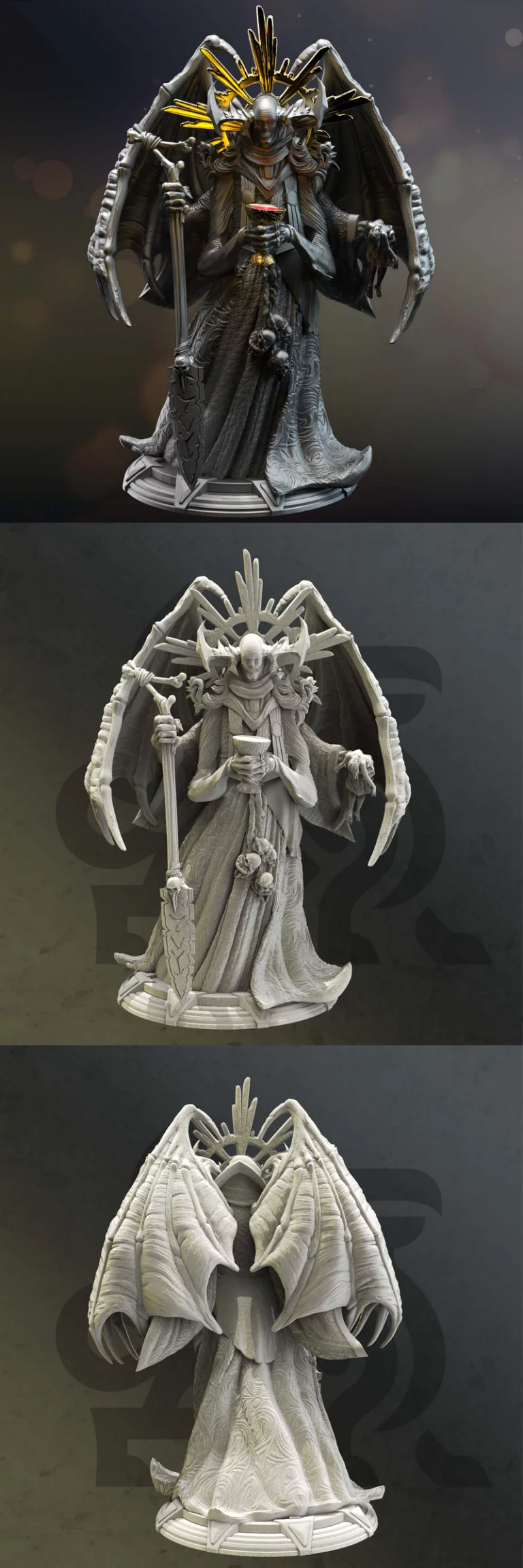 Myrothlir - 3D打印动漫角色模型|Myrothlir – 3D Print Model