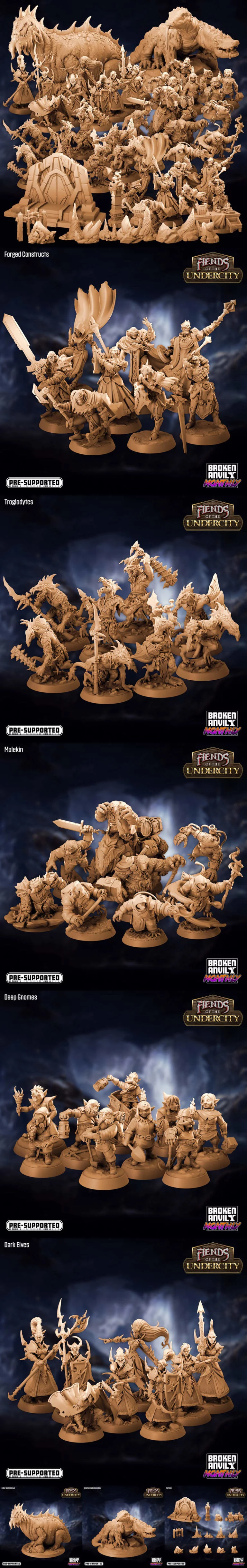 Fiends of the UnderCity – 3D Print Model