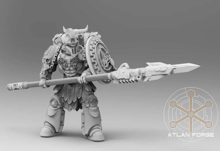 米诺an方阵 3D打印模型|Minoan Phalanx – 3D Print Model