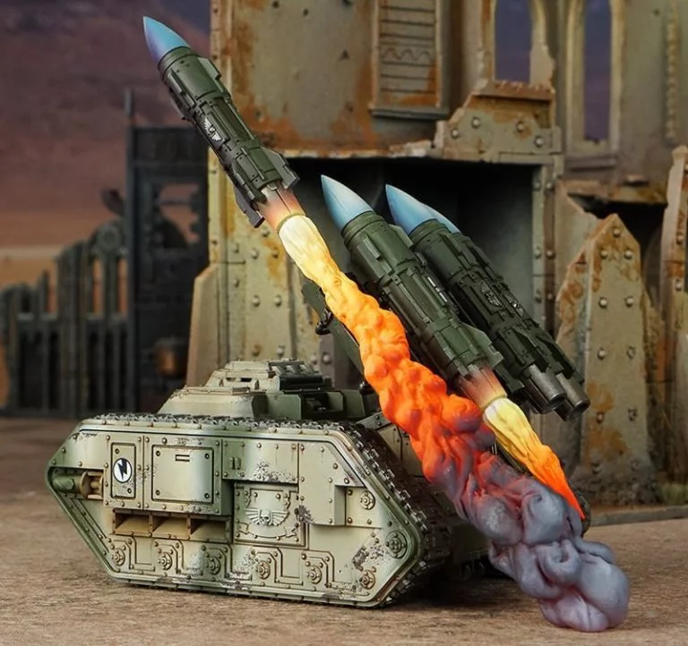 Astra Millitarum 三渲二导弹模型|Astra Millitarum – Manticore Missile – 3D Print Model