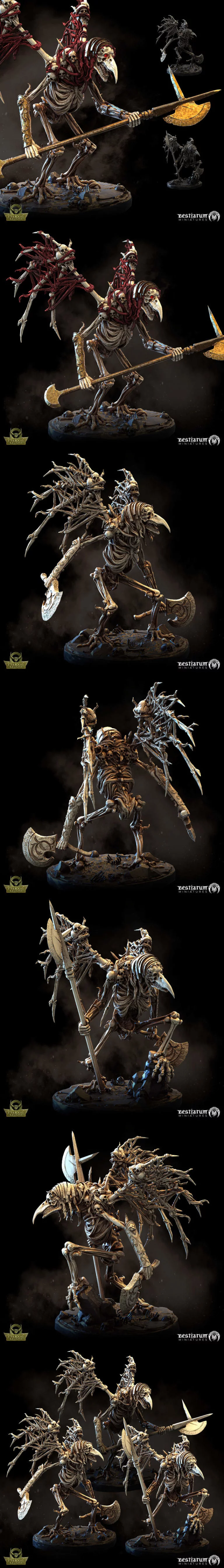 Hellions – 3D打印模型：动漫游戏角色立体造型|Hellions – 3D Print Model