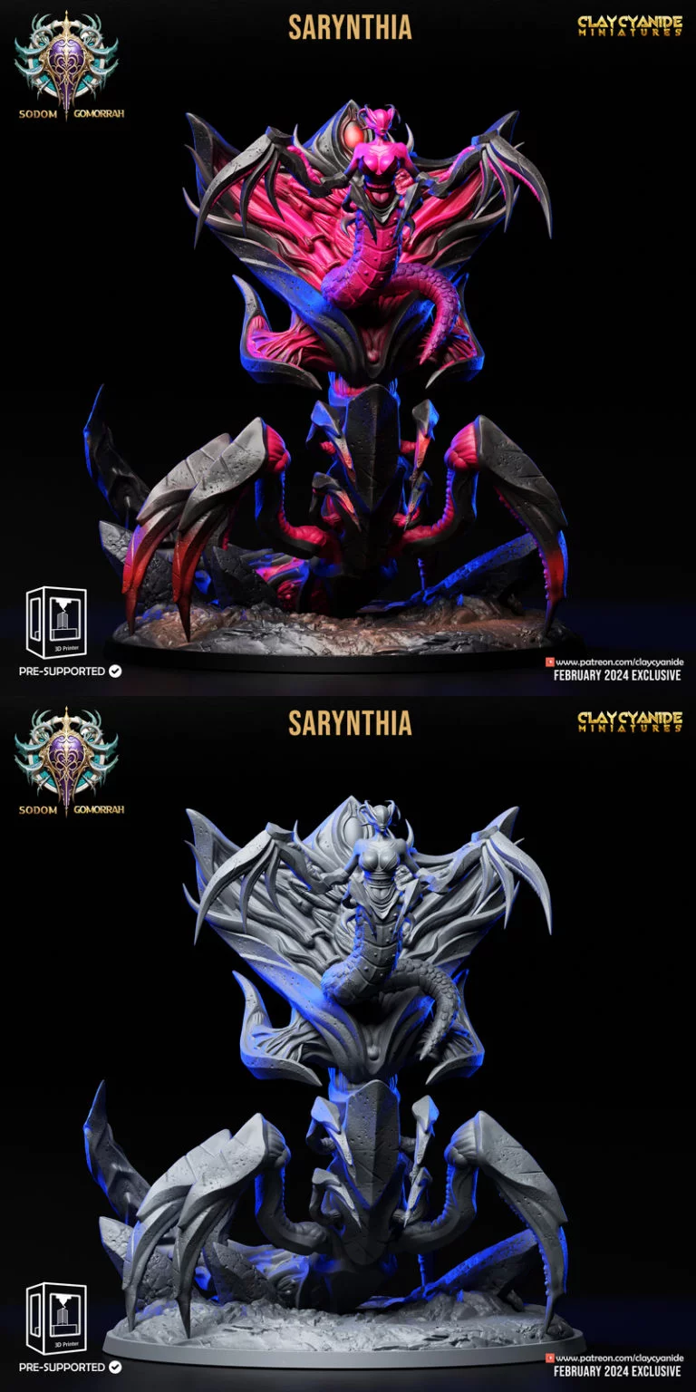 Sarynthia 3D打印模型|Sarynthia – 3D Print Model