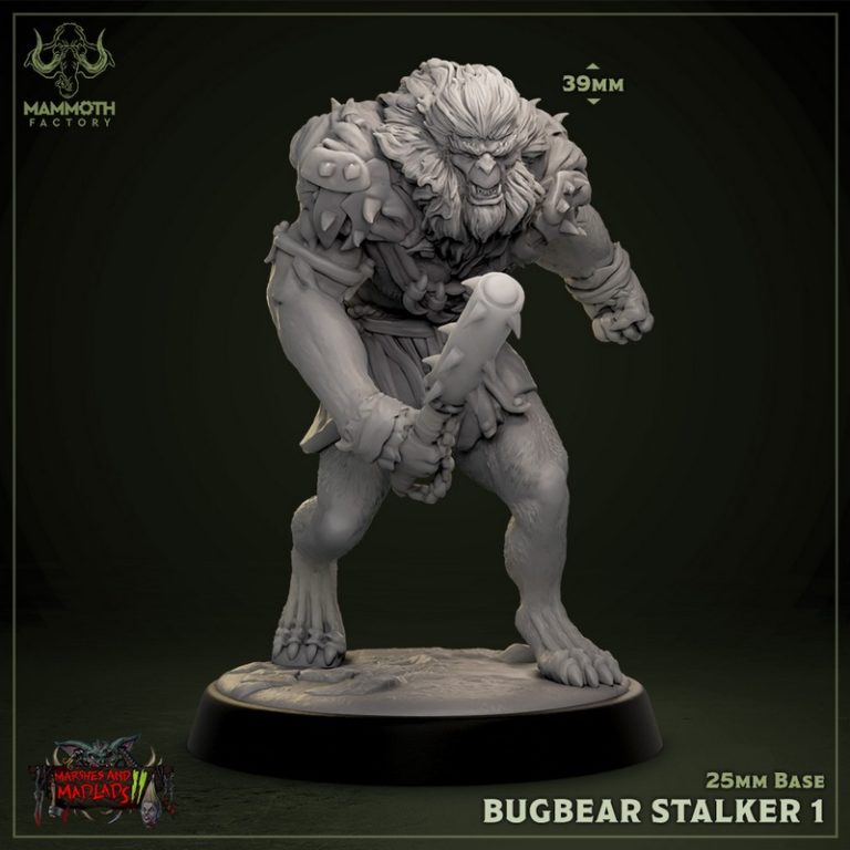 巨兽工坊——沼泽与疯人院2：3D打印模型|Mammoth Factory – Marshes and Madlads 2 – 3D Print Model