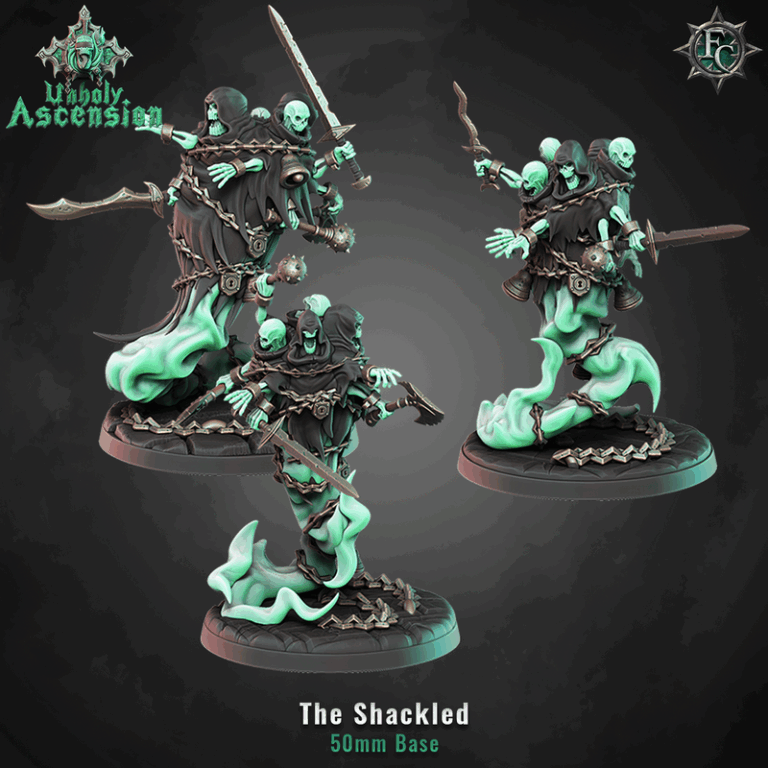 Fleshcraft Studio——炼狱议会 3D打印模型|Fleshcraft Studio – The Shackled Conclave – 3D Print Model
